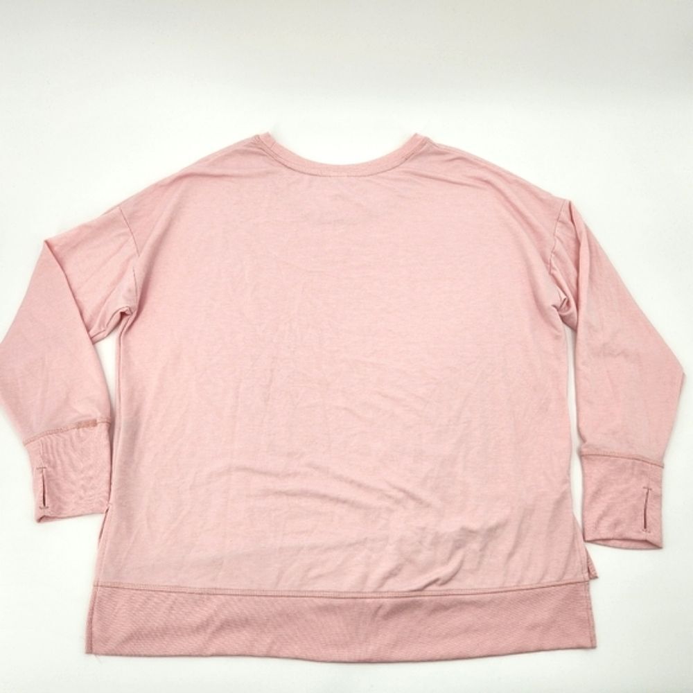 Avia Performance T-Shirt Womens Size XXL Pink Long Sleeves Athleisure Activewear - Picture 3 of 8
